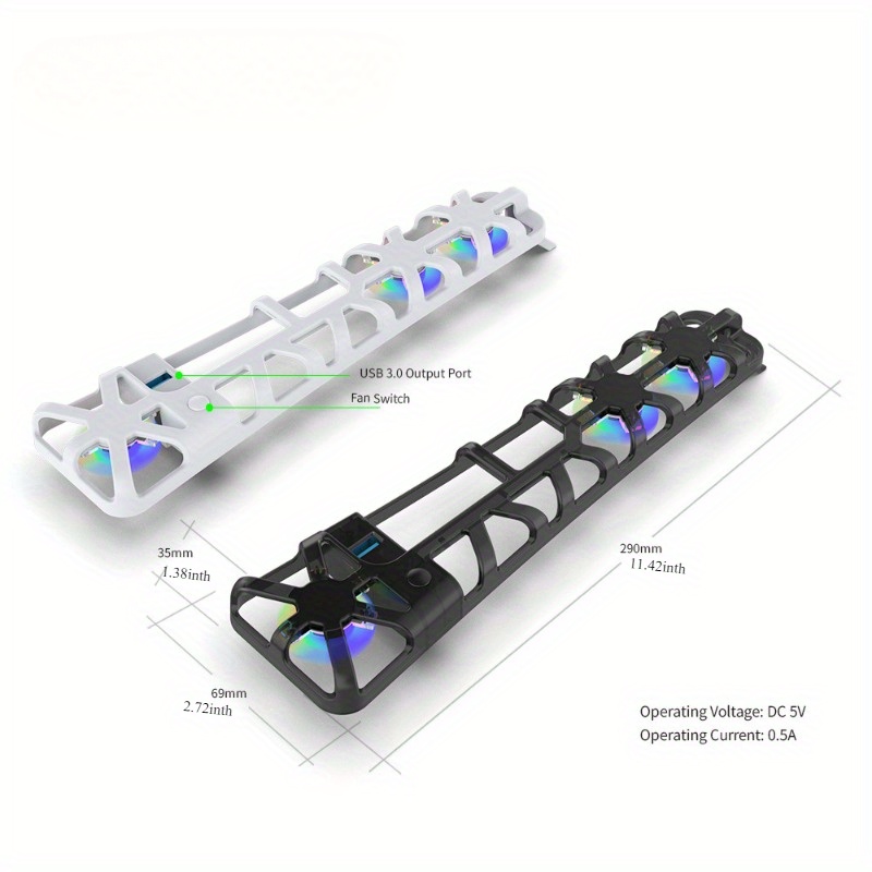 TP5-3538S PS5 Slim RGB Smart Cooling Fan image 4